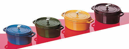 staub oval casseroles